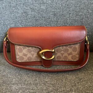 NWT! RARE! COACH 6793 Tabby Shoulder Bag 26 In Signature Canvas With Beadchain